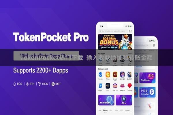 TokenPocket热门下载  输入收款地址和转账金额